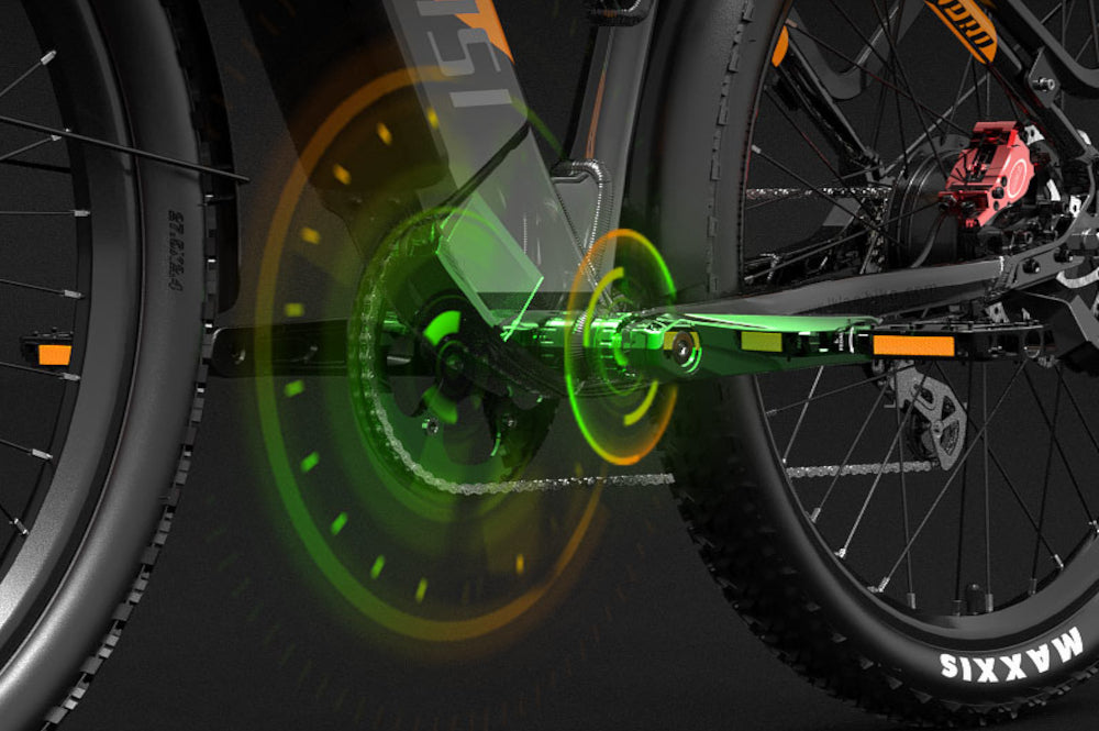 MX600 PRO 500W Motor 27.5" City Bike, 48V 20Ah Large Lithium Battery Electric Bike